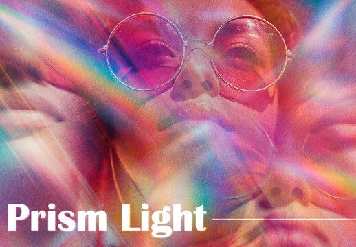 Spectral Prism Light Photo Effect