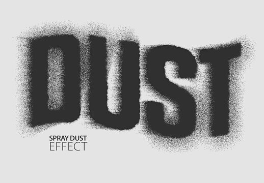 Grain Dust Text Effect