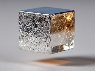 Abstract Geometric Cube Rainbow Colors Studio Render Product