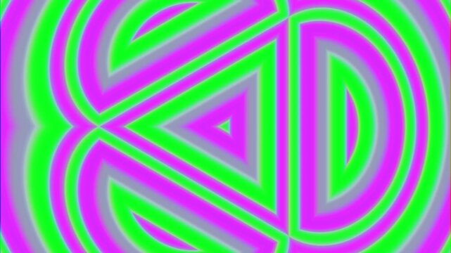 Vibrant Geometric Abstract Pattern with Bright Colors