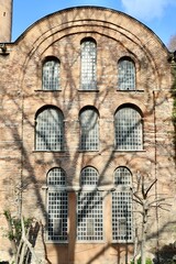 Fototapeta premium Facade of Kalenderhane Mosque in Istanbul, Historic Byzantine and Ottoman Architecture