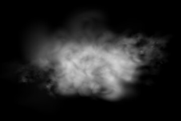 Naklejka premium Dark storm clouds background ,dramatic overcast sky, ominous moody atmosphere, realistic thunderstorm clouds.