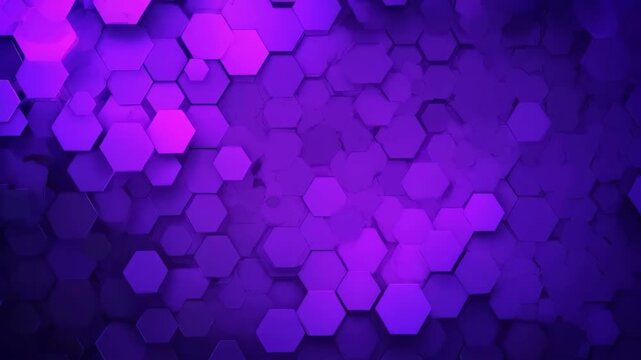 Abstract Hexagon Texture: A captivating display of hexagonal tiles forming a mesmerizing pattern. The play of light and shadow, combined with the vibrant colors, creates an abstract artwork.