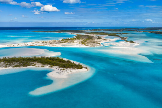 Aerial Moriah Harbour Cay National Park