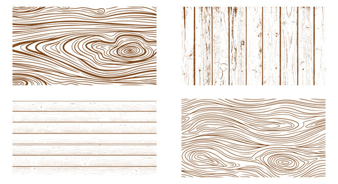 Rustic wood textures for design and decoration