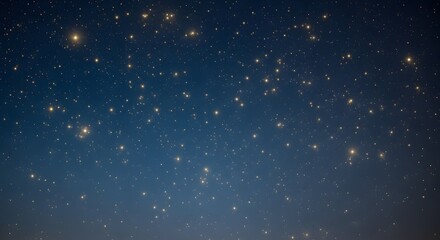 Obraz premium A breathtaking view of the cosmos with countless stars scattered across the dark sky