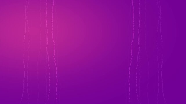 Dynamic Lightning Storm with Purple Background for Animation and Effects