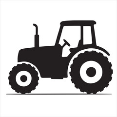 Obraz premium tractor isolated on white background