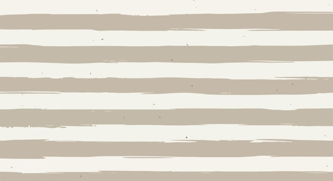 Motif de rayures horizontales beige et blanc avec des bords irr&eacute;guliers et une texture subtile.