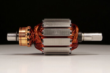 Rotor of electric motor from small household appliance