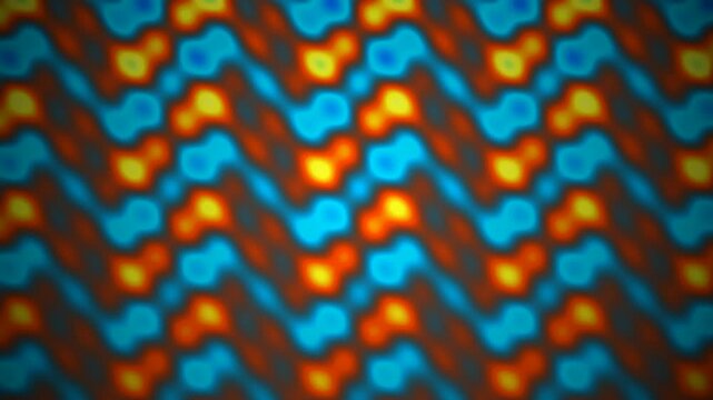 Vibrant Abstract Pattern with Bright Colors and Dynamic Design