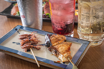 居酒屋の料理の雰囲気