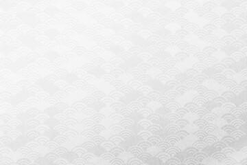 和柄の白背景 © 背景屋