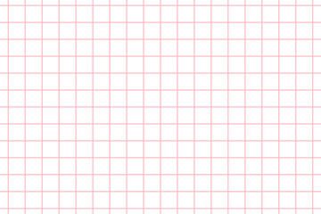 淡い赤の細いチェックパターン背景素材