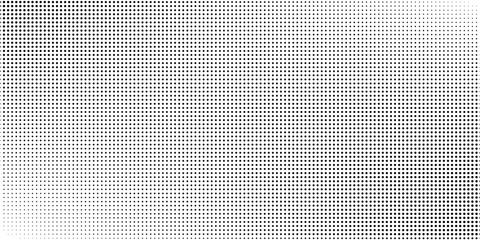 Abstract gradient halftone wave dotted textured pattern. Retro comic pop art backdrop with halftone dots design. Vintage backdrop for comic superhero text, speech bubble, message. Vector ilustration © isma