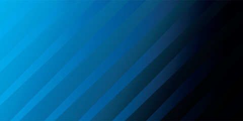 Fototapeta premium Abstract Blue and Black Geometric Pixelated Gradient Background.