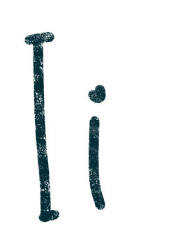 abjad big and small i