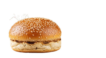 Gluten free burger bun for inclusive dining branding and professional restaurant menu design elements