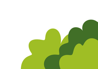 hand holding green grass