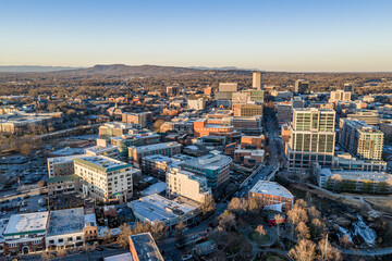 Greenville, South Carolina downtown