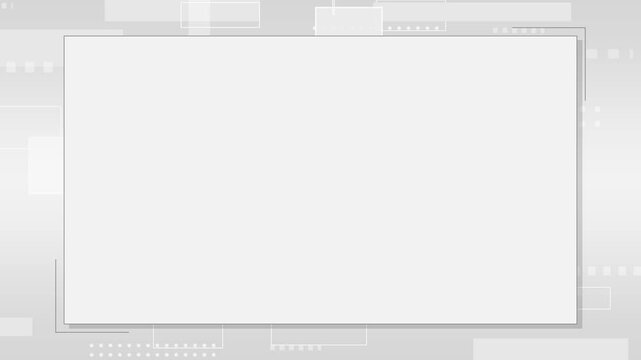シンプルなフレームと横移動する幾何学模様のループ背景動画 / A looping background video with a simple frame and a moving geometric pattern
