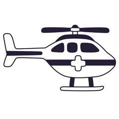 Obraz premium Rescue Helicopter