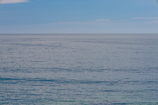 Pacific Ocean Horizon in Iquique, Chile
