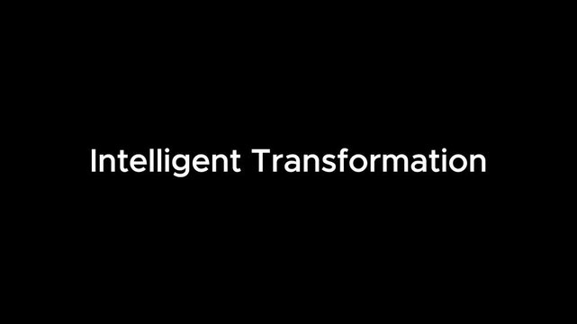 A professional woman in a modern business setting experiencing intelligent transformation through video technology