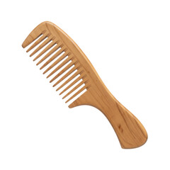 Wooden Wide-Tooth Comb for Styling and Detangling Hair