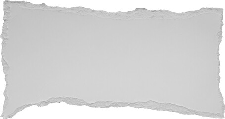 White ripped paper torn edges strips isolated on black background