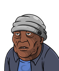 Obraz premium Lovely Grandma Artwork Illustration 2