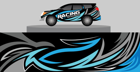 abstract car wrap design, car livery design, modern car decal design. abstract car decal 