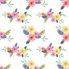 Cucumber Seamless Pattern Vector Illustration 
