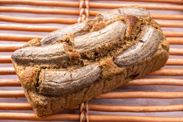 バナナとりんごのパウンドケーキ