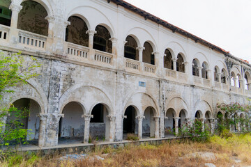 An abandoned monastery.

A monastery from the time of French colonization in Vietnam, near Cam Ranh. Ancient French architecture. 