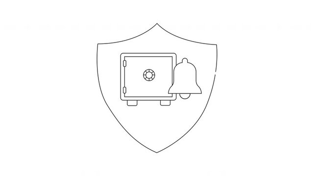 Secure Storage and Alarm System - A Visual Representation.