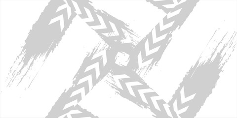 Black and white tire track background for rally, drifting, off-road motocross, and other automotive and motorsports. illustration. © riski