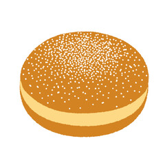 マラサダのイラスト