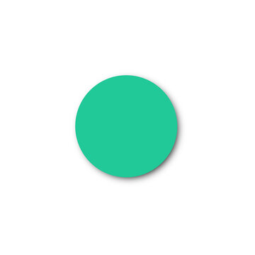 Teal Circle Icon