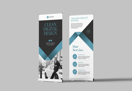 Creative Rollup Banner Layout