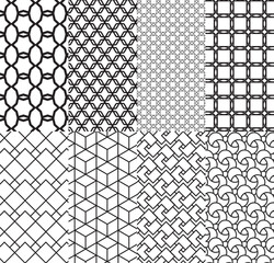 Islamic Pattern Geometric Natural Elements © bullet_chained