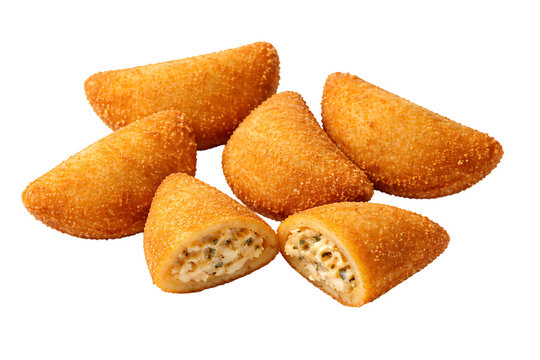 Brazilian risoles snack isolated transparent background PNG