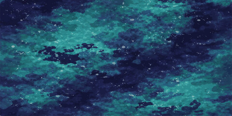 Experience a tropical underwater world loop featuring a vibrant coral reef and marine life in a clear blue ocean with abstract space for text and a sandy seabed bottom © Graph Rover