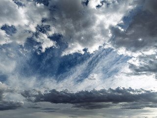 Cloud‑Laced Skies at Golden Hour
