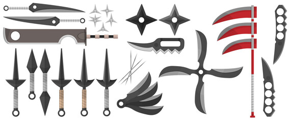 Anime Ninja Weapons
