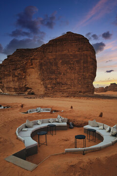 Al Ula, Saudi Arabia, Elephant rock Tourist attractions and sites in Saudi Arabia - Saudi Tourism, KSA - Madain Saleh