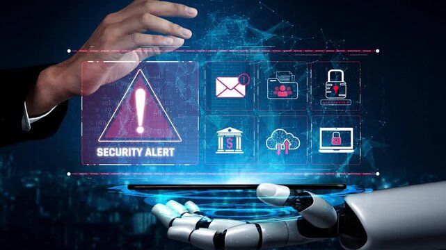 AI identifies cybersecurity threat and breach by protecting data, detecting threat, and preventing security risks in real time Marrow