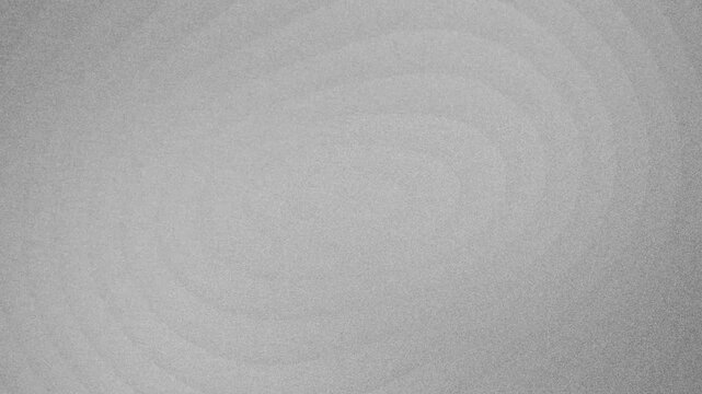 Abstract gray background with subtle circular texture and noise grain effect loop motion video