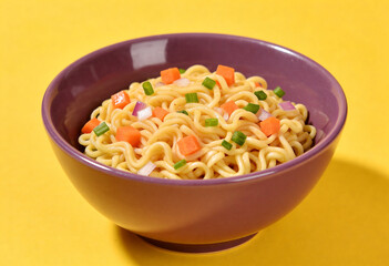 instant noodles on bawl