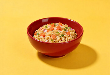 instant noodles on bawl